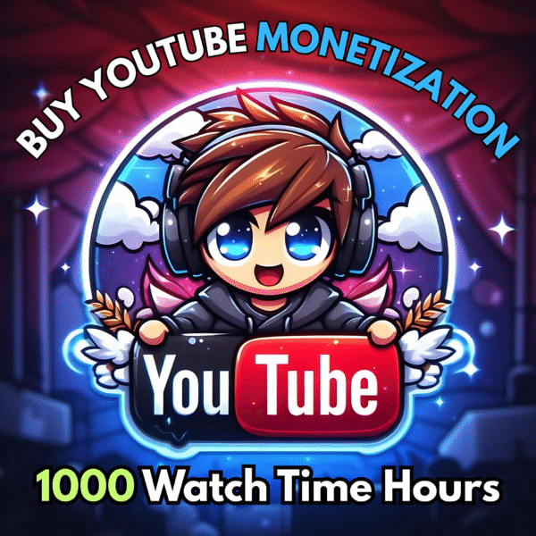 Buy YouTube Monetization Boost 1000 Hours Watchtime (Must Be 5+ Min Video)