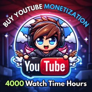Buy YouTube Monetization Boost 4000 Hours Watchtime (Must Be 15+ Min Video)