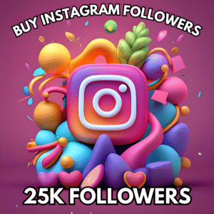 Buy Instagram Followers 25K Boost Pack